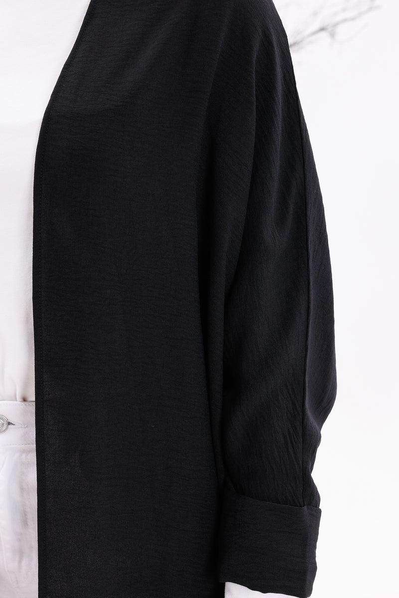 UG Open Cardigan Black