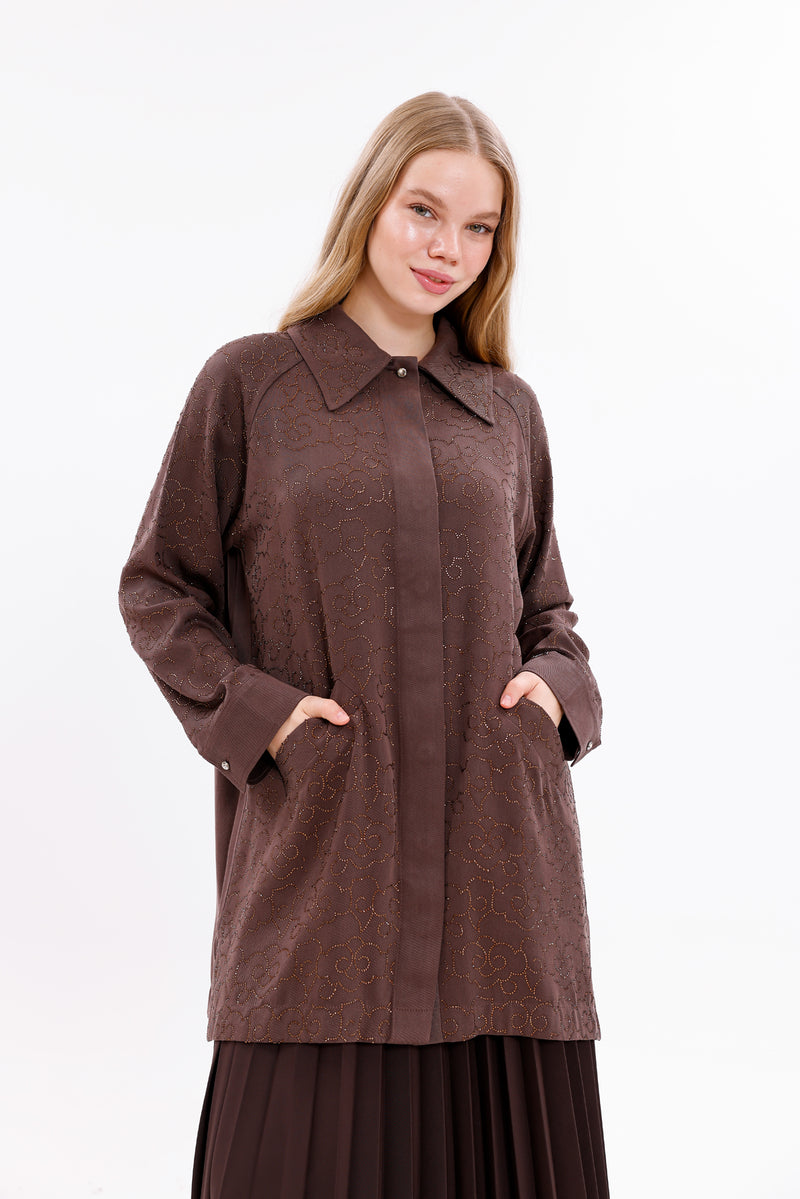 INVEE Shiny Cape Brown