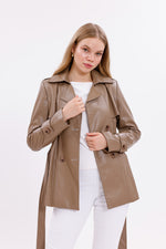GLX Faux Leader Jacket Mink