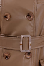 GLX Faux Leader Jacket Mink