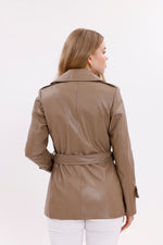 GLX Faux Leader Jacket Mink