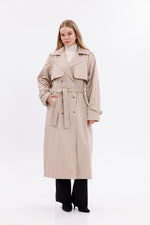 GLX  Regular Trenchcoat Beige