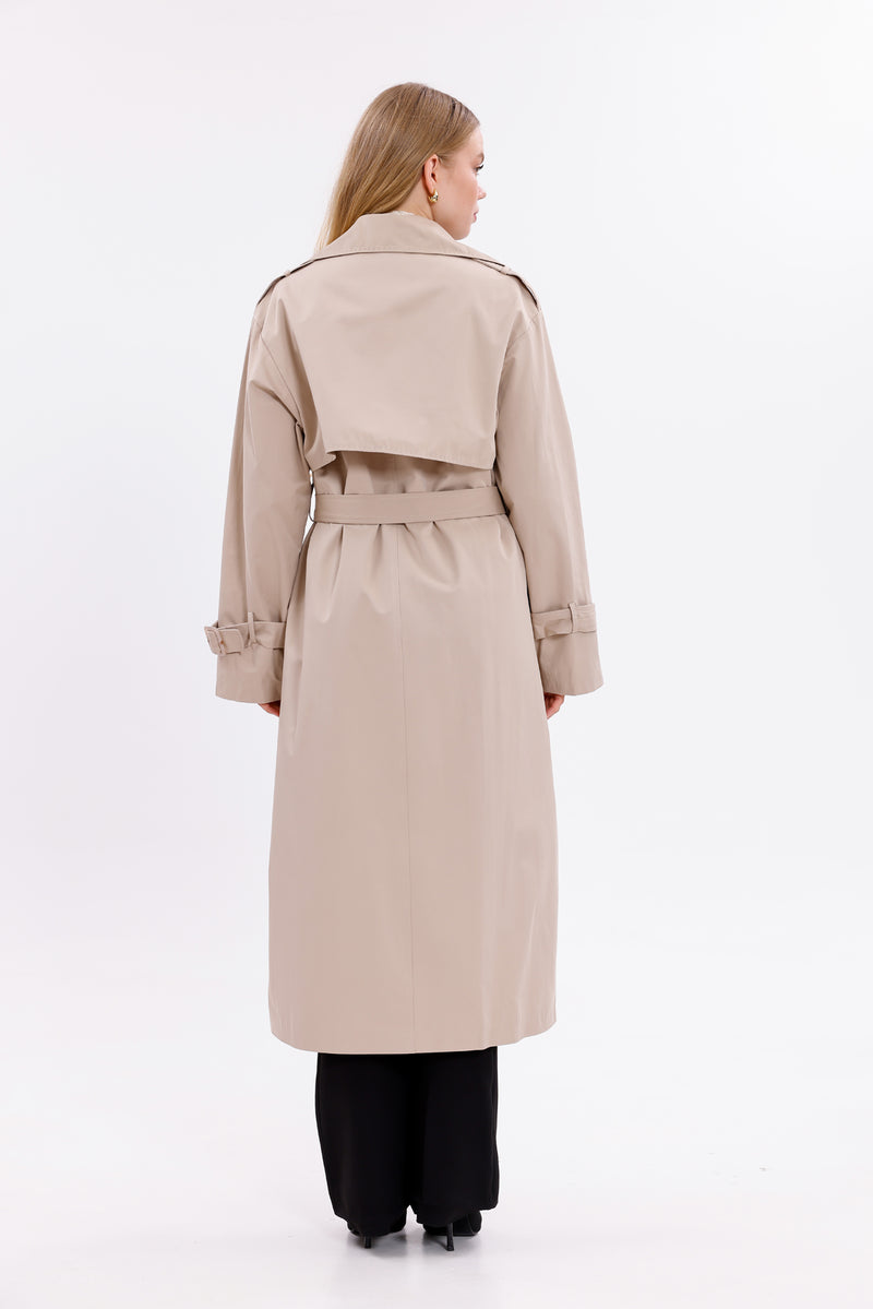 GLX  Regular Trenchcoat Beige