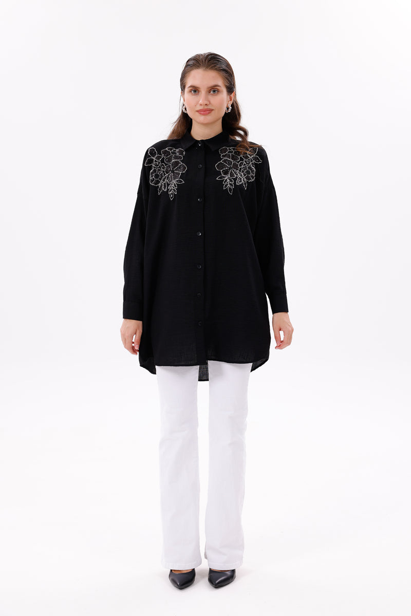 PL Yesim Shirt Black