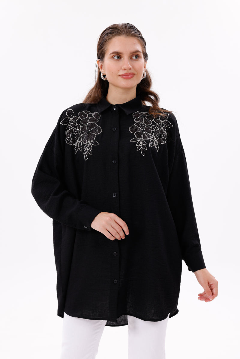 PL Yesim Shirt Black