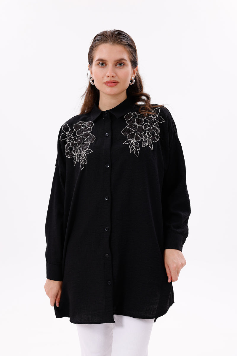 PL Yesim Shirt Black