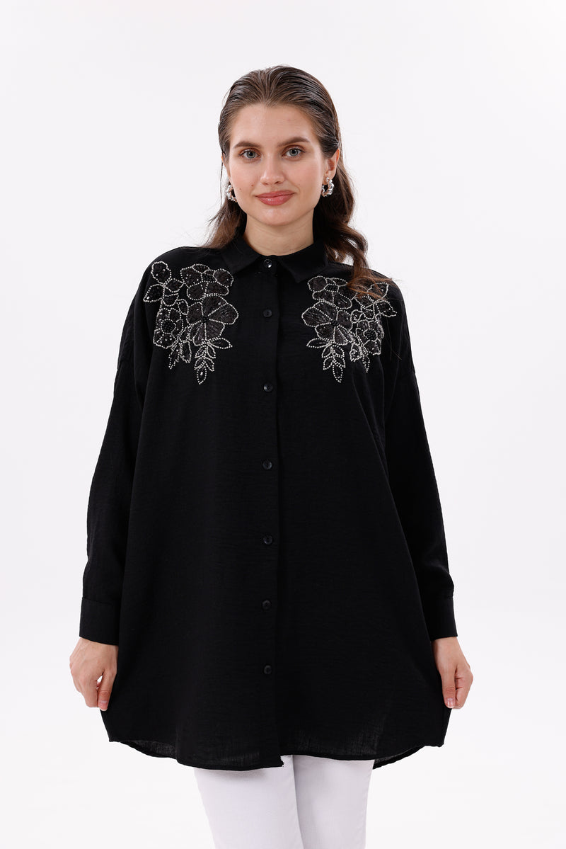 PL Yesim Shirt Black
