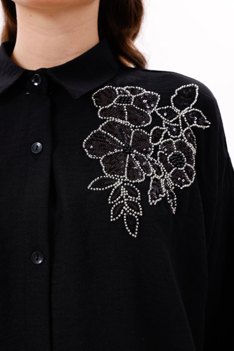 PL Yesim Shirt Black
