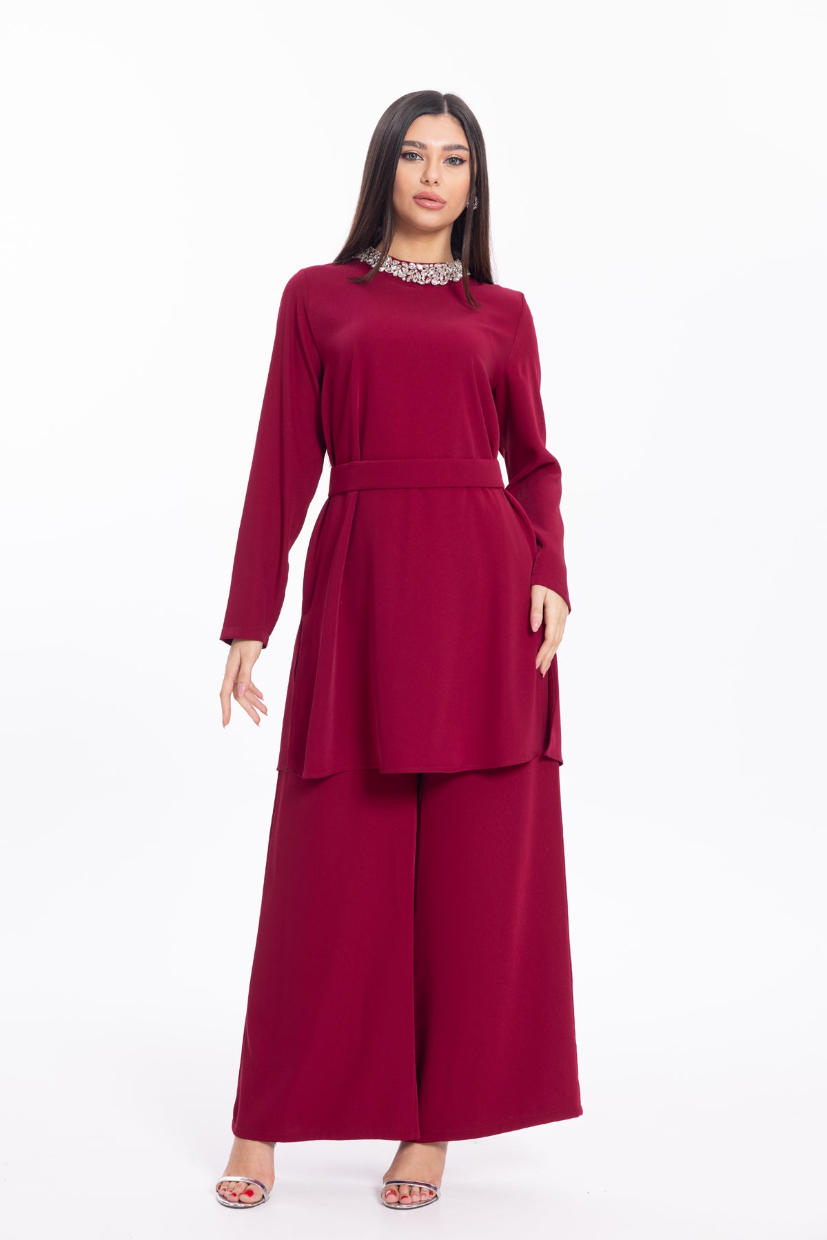 ALMARWAH  Miran Special Occasion Set Ivy