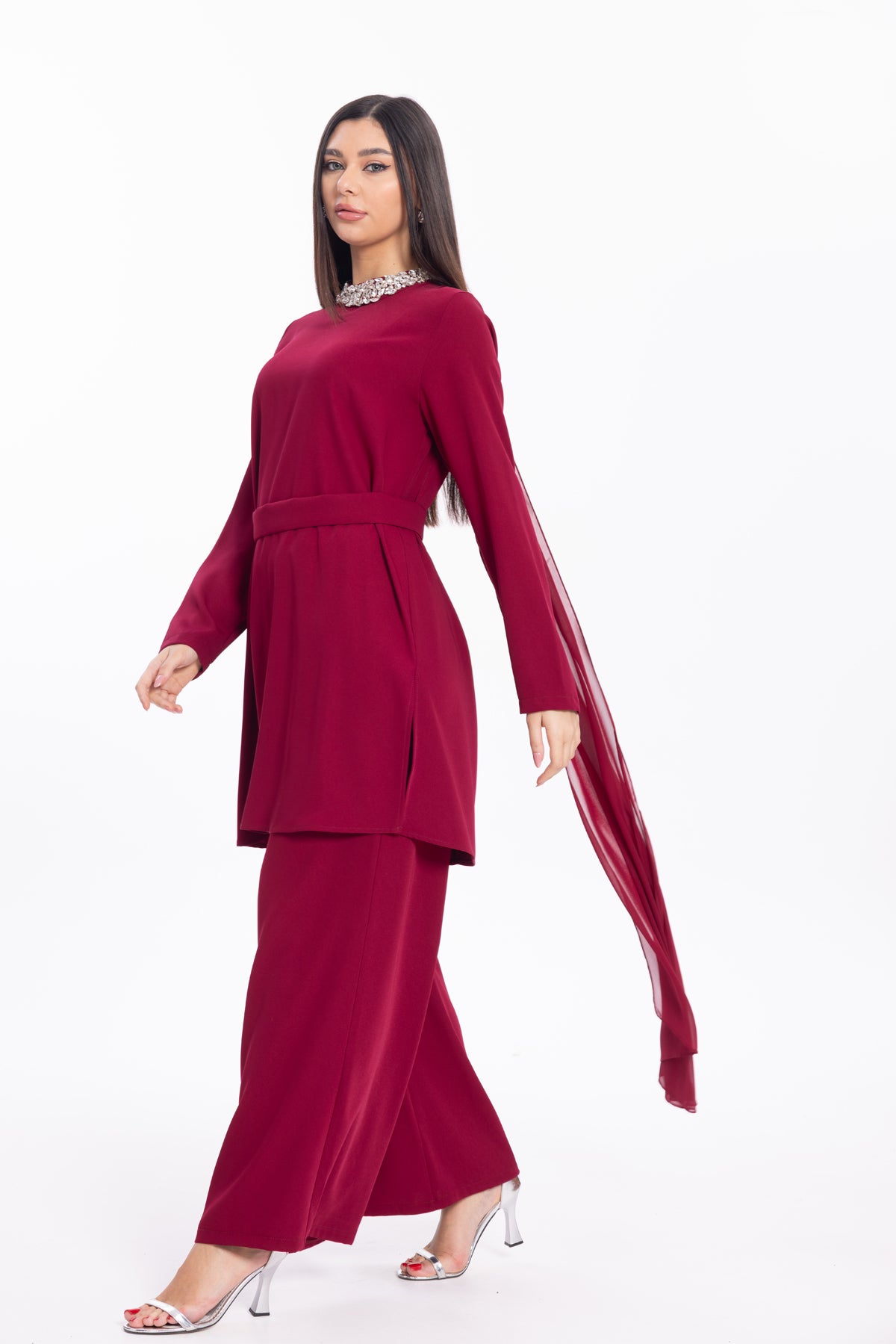 ALMARWAH  Miran Special Occasion Set Ivy