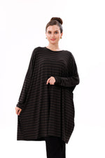AFL Striped Tunic Khaki