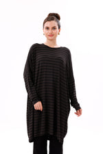 AFL Striped Tunic Khaki
