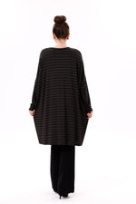 AFL Striped Tunic Khaki