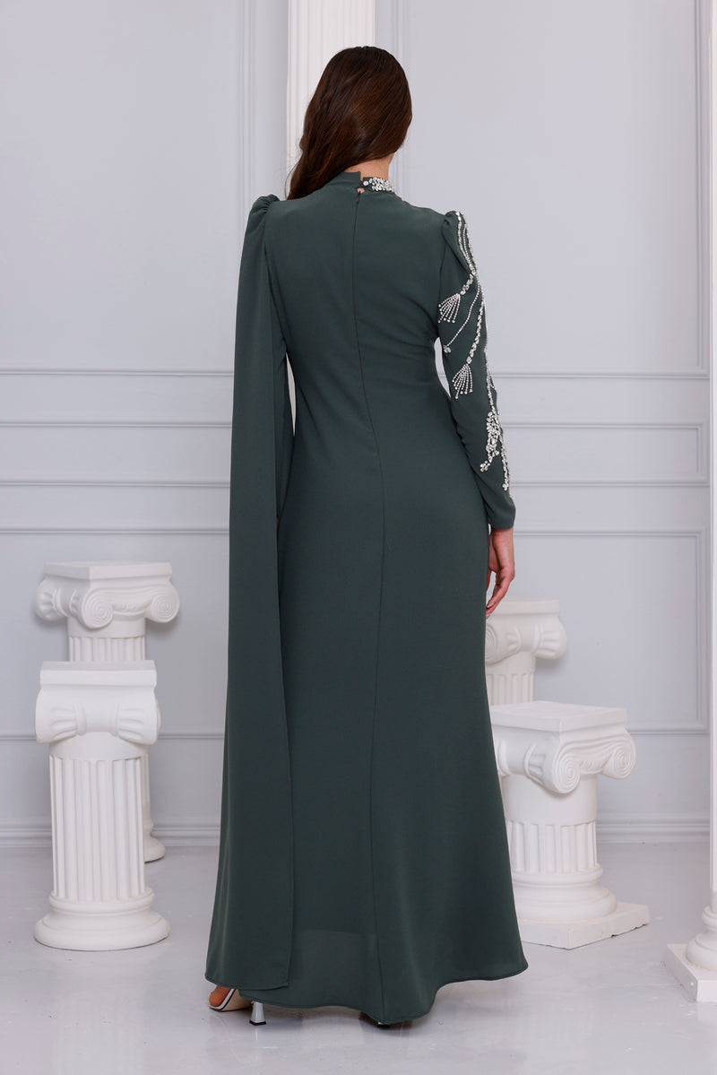 IPC Maia Special Occasion Dress Green