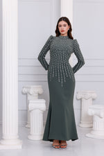 IPC Mehlika Special Occasion Dress Khaki