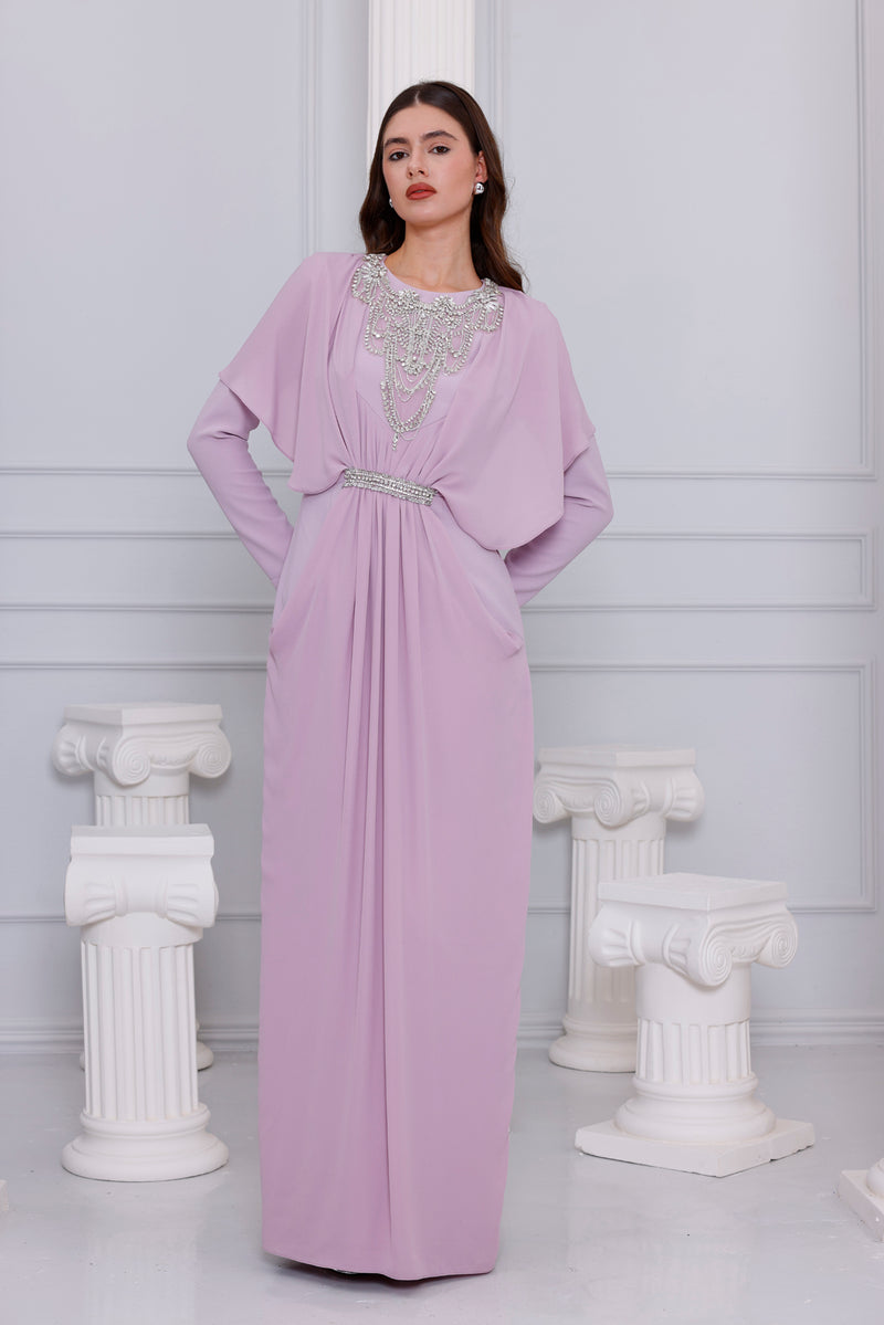J&S Izge Dress Light Hyacinth Moda Natty J&S Izge Dress Light Hyacinth Moda Natty