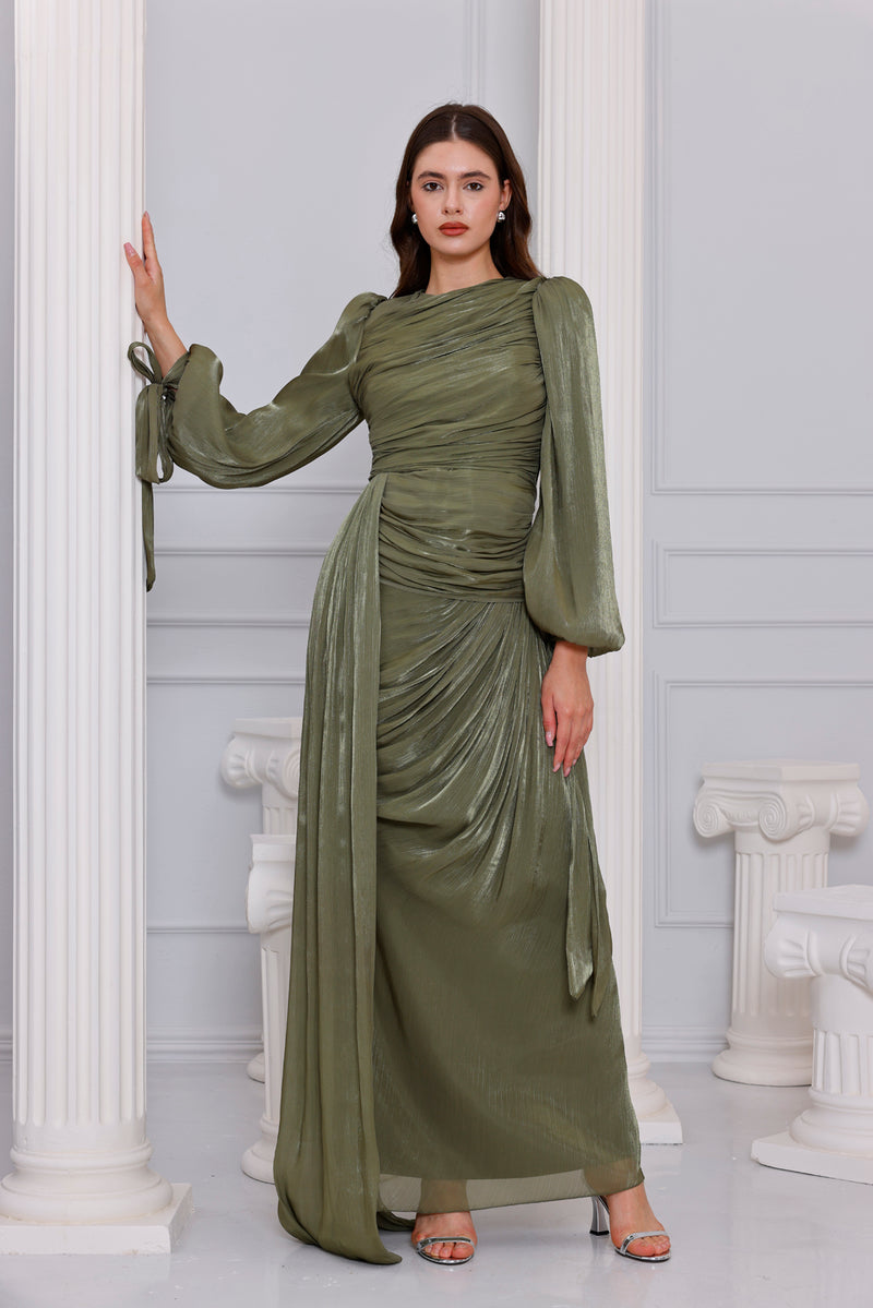 DMN Diamond Dress Green