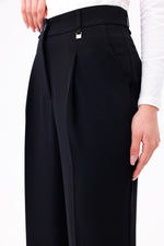 SZ Yandex Pleted Wide Pants Black