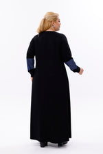 MSB Rami Garnished Dress Black