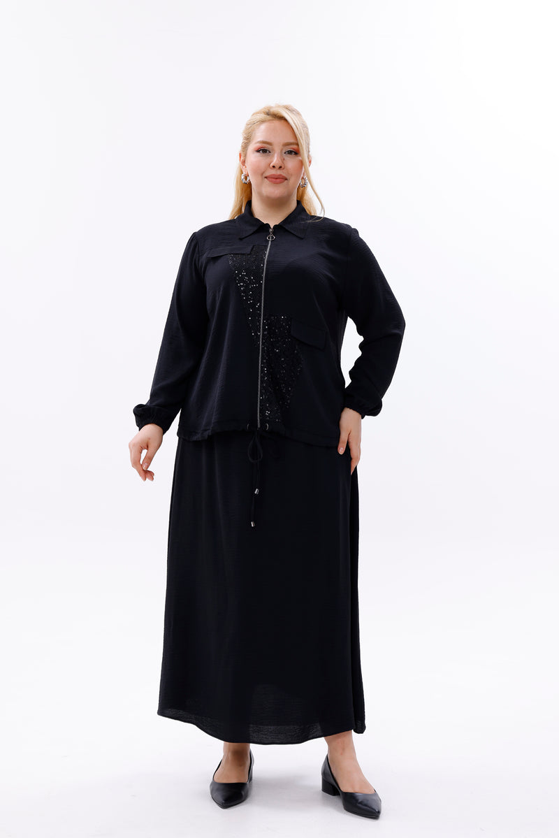 MSB Robbin Sequin Set Black