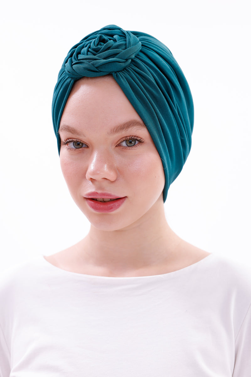 QF 1816 Handmade Turban Green