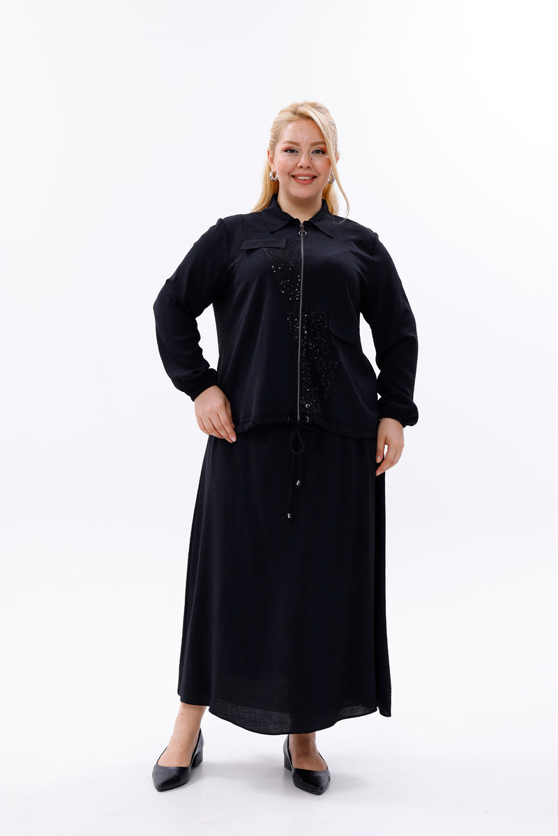 MSB Robbin Sequin Set Black
