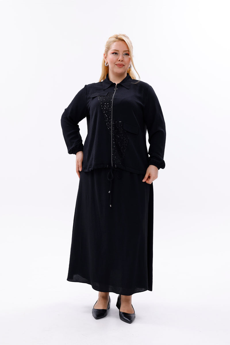 MSB Robbin Sequin Set Black