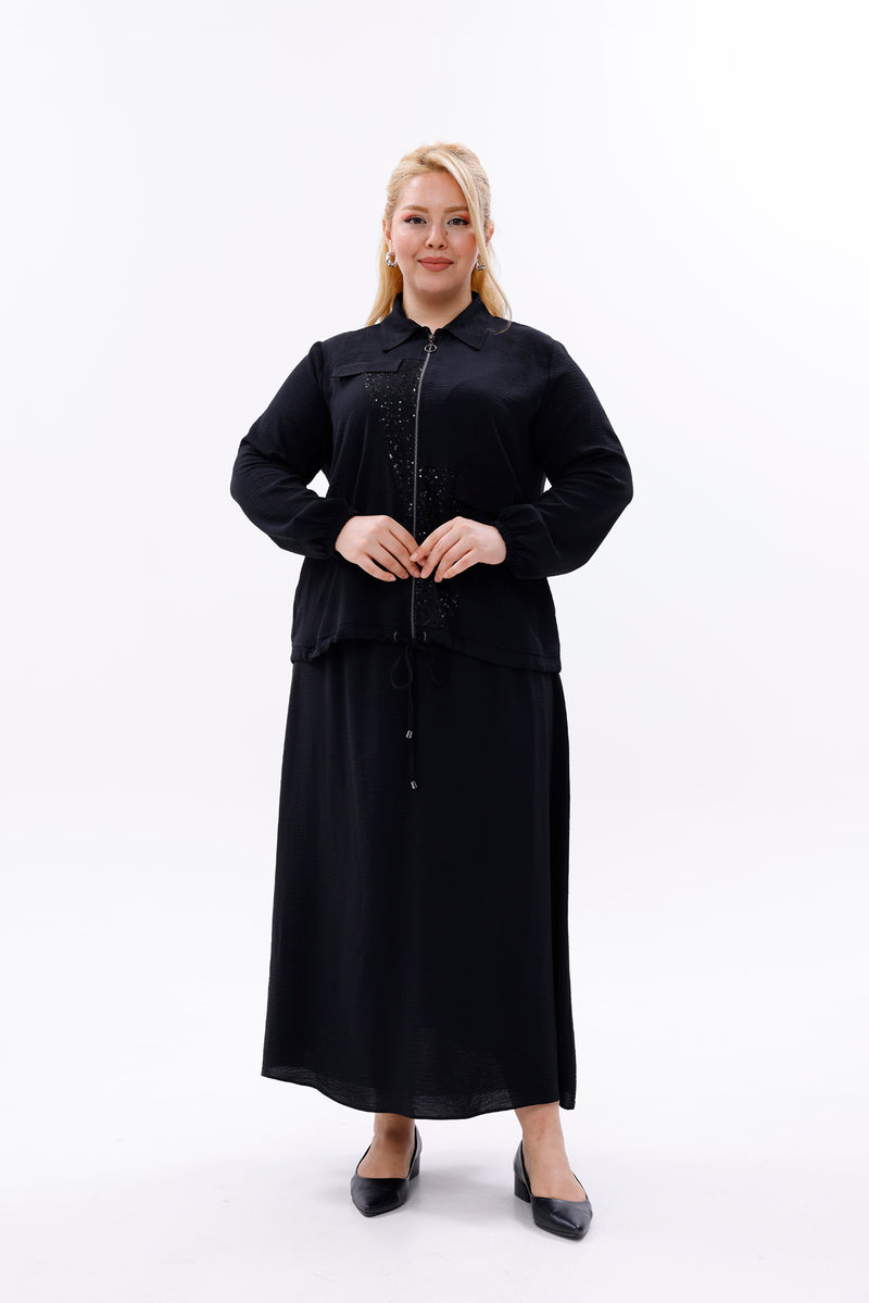 MSB Robbin Sequin Set Black