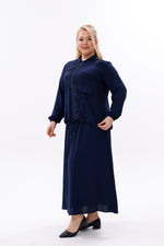 MSB Robbin Sequin Set Navy Blue