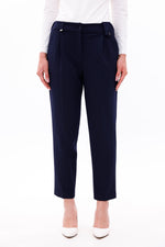 SZ Sofia Corsage Epaulet Navy Blue