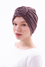 QF 1816 Handmade Turban Dried Rose