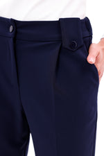 SZ Sofia Corsage Epaulet Navy Blue