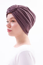 QF 1816 Handmade Turban Dried Rose