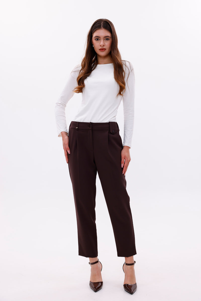 SZ Sofia Corsage Epaulet Brown