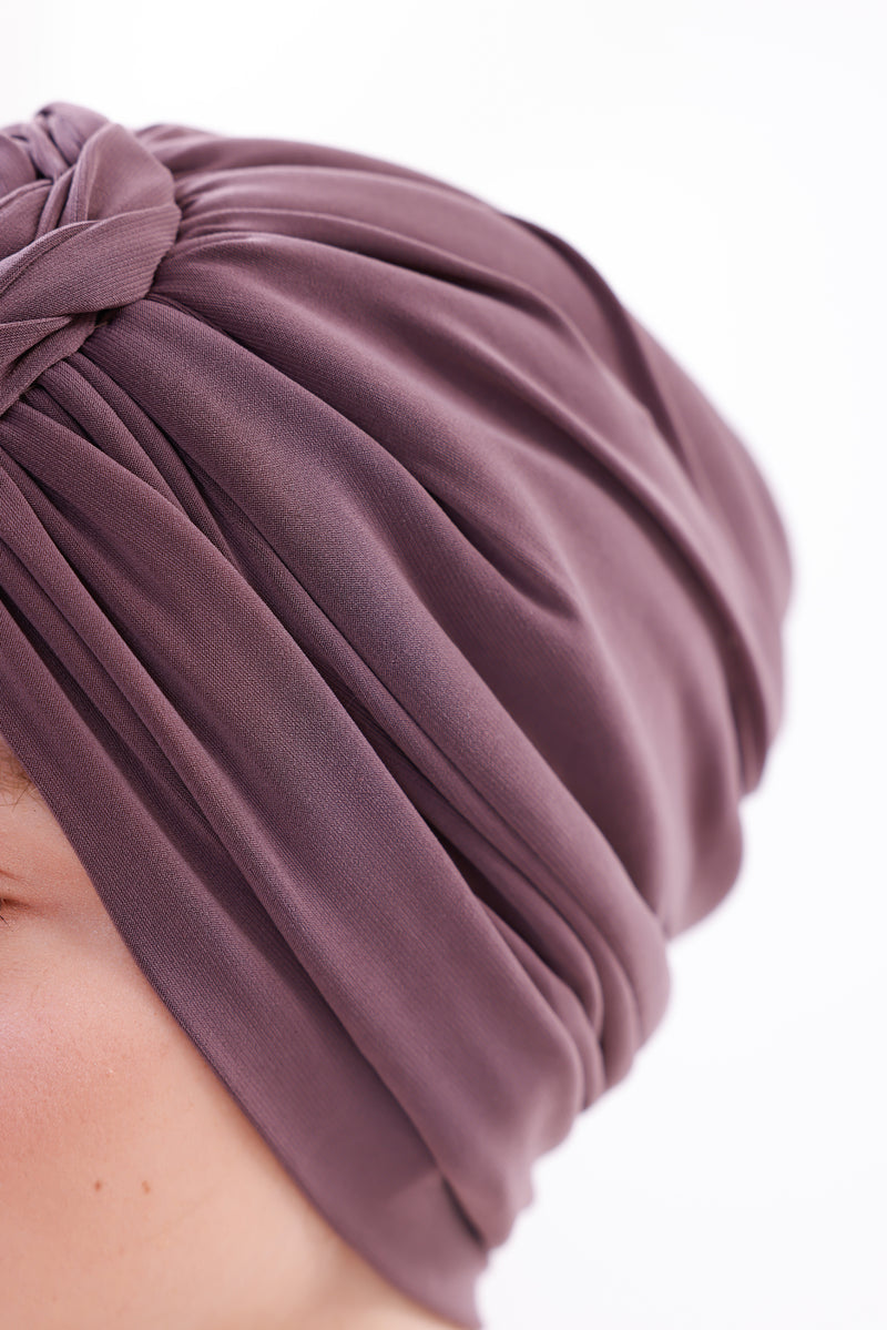 QF 1816 Handmade Turban Dried Rose