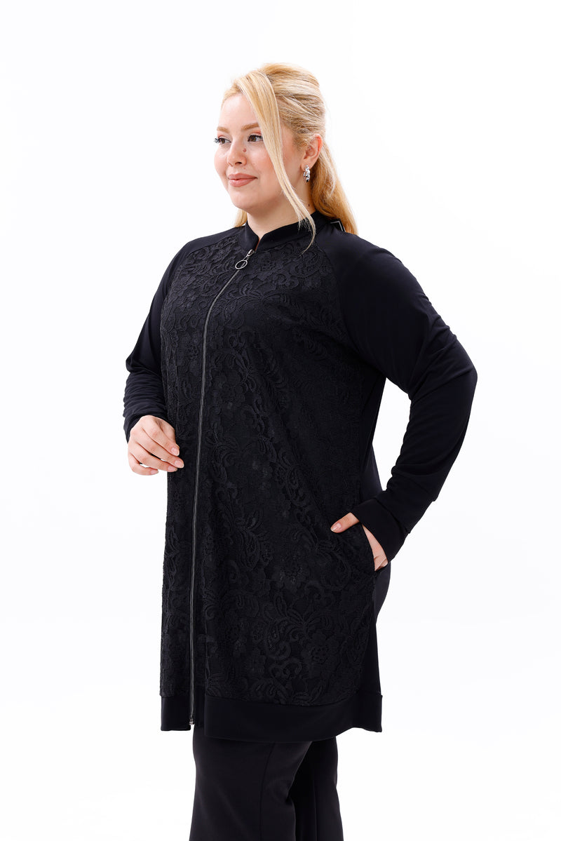 MSB Sendy Lace Jacket Black