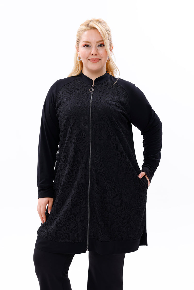MSB Sendy Lace Jacket Black