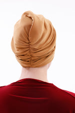 QF 1816 Handmade Turban Mustard