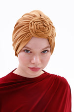 QF 1816 Handmade Turban Mustard