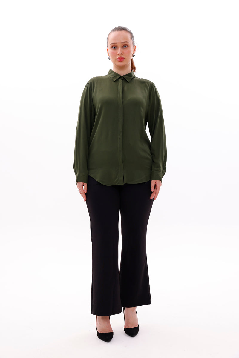 ENS Viscose Shirt Green