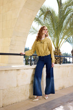 MissWhence 37100 Denim Pants Navy Blue