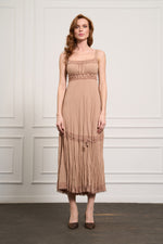 MissWhence  37806 2 Pc Dress Camel