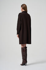 MissWhence Stone Dtld Tunic Brown