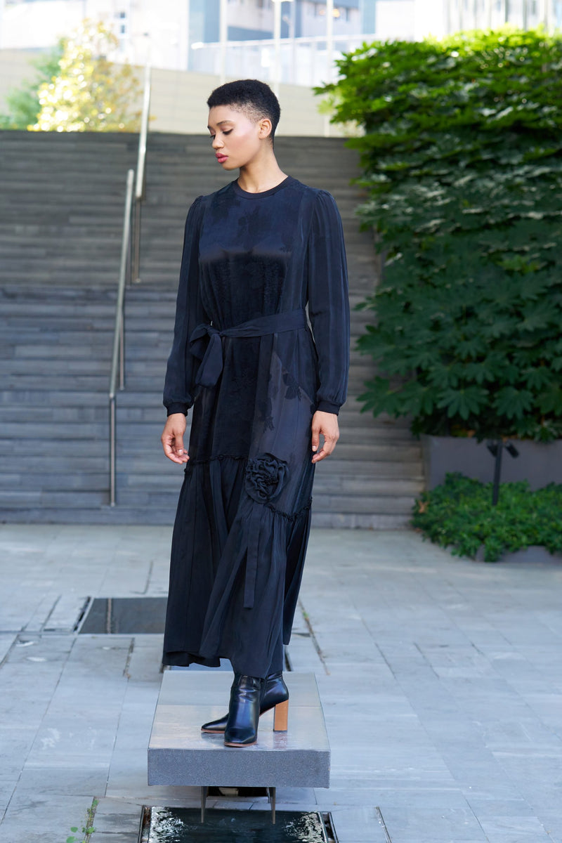 MissWhence 34820 Silk Dress Black