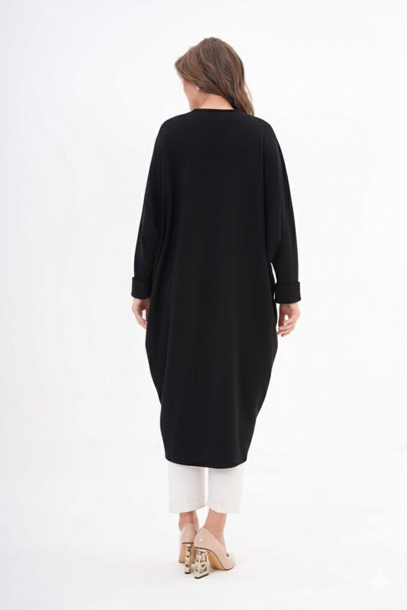 AFL Bat Arm Cardigan Black