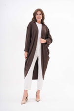 AFL Bat Arm Cardigan Brown