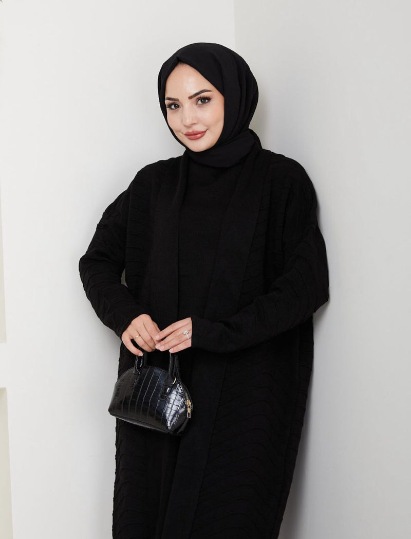 ZYF Algin 3 Pc Winter Set Black