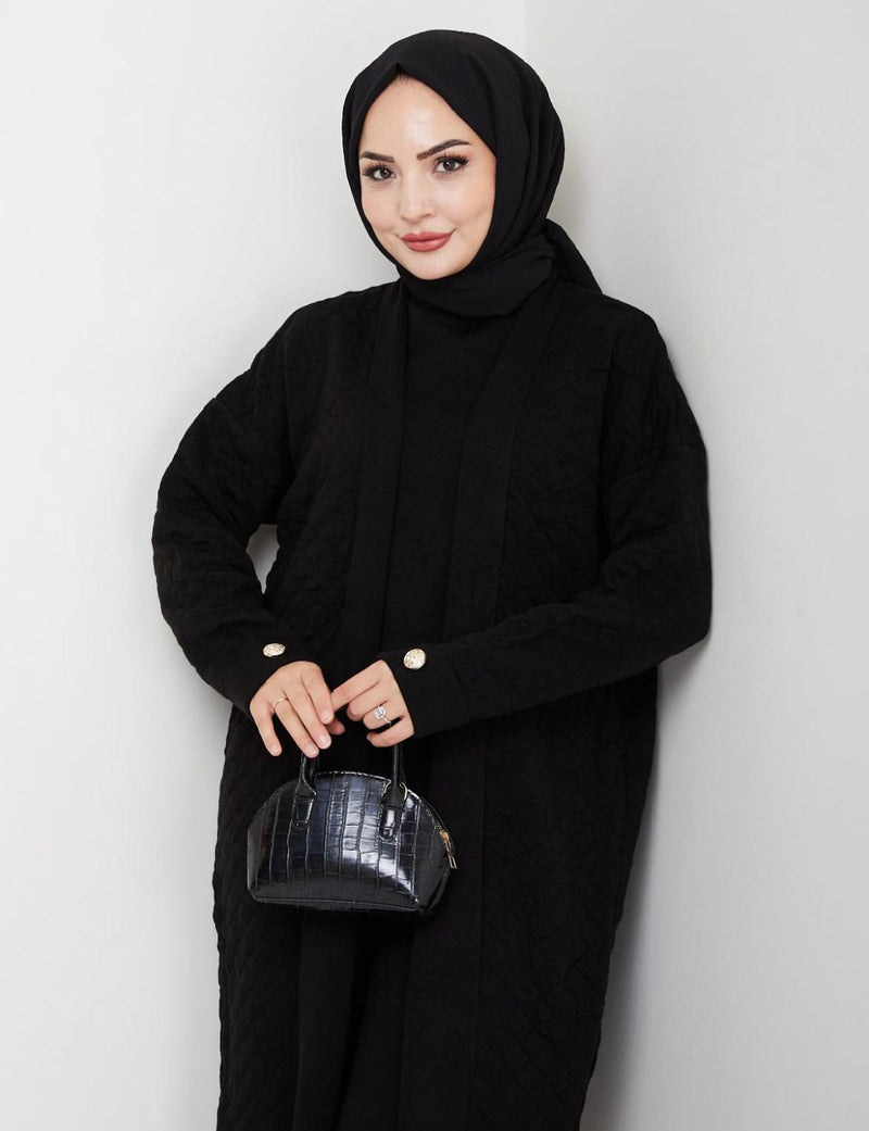 ZYF Dildade 3 Pc Winter Set Black