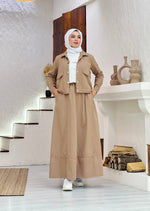 CML 3 Piece Jacket&Skirt Set Camel