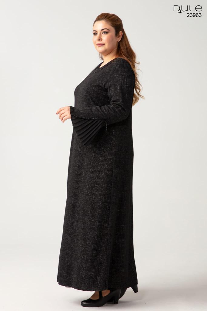 DL 963 Shiny Dress Black